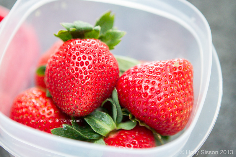 Strawberries for Salad