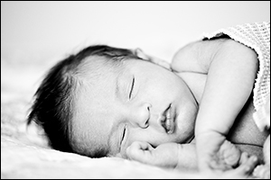 Beautiful baby sleeping