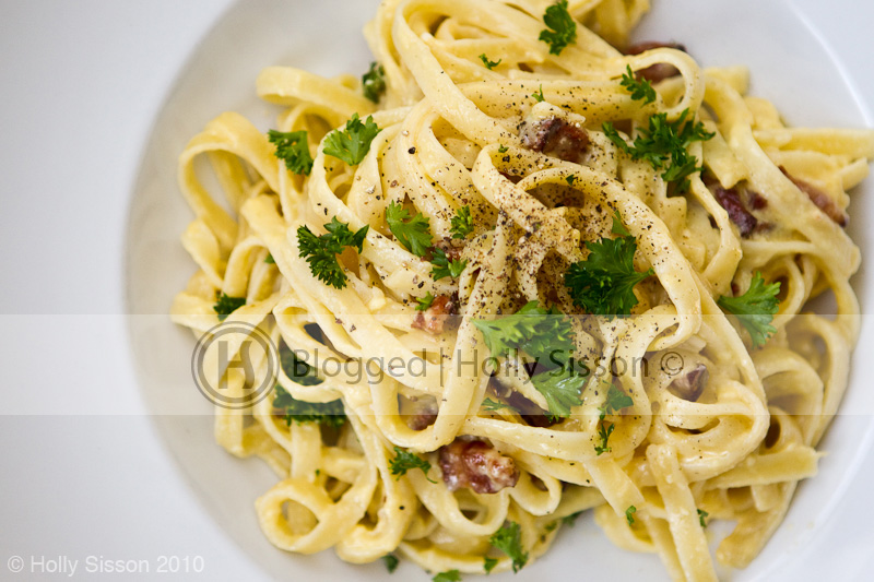 Fettuccine Carbonara