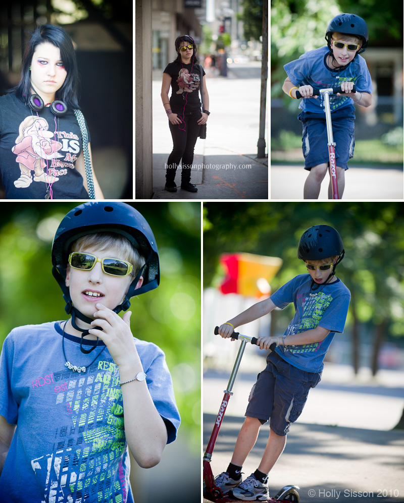 Out and about in our 'hood