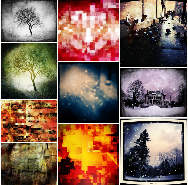 Iphone various collage