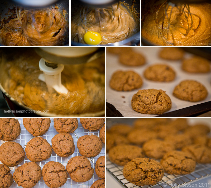 Molasses Cookies collage