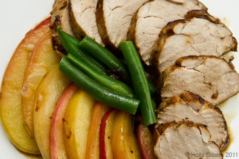 Pork Tenderloin with Sauteed Apples