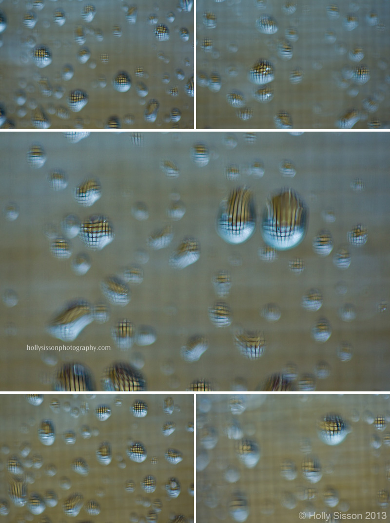 Rain droplets collage3
