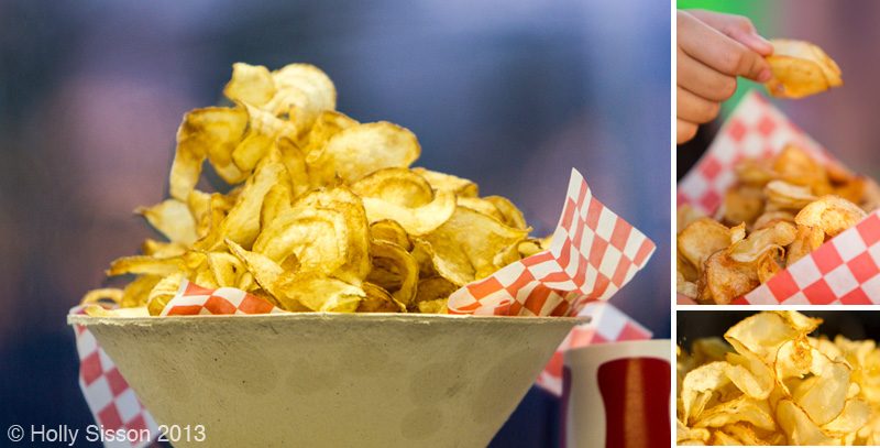 Crispy Chips collage