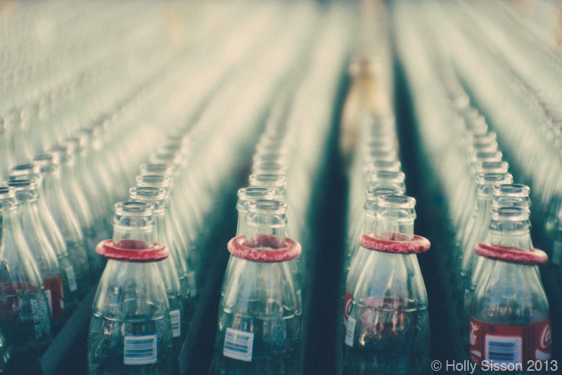 Lines of Bottles